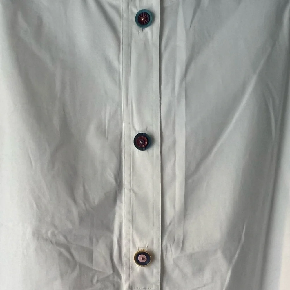 Tory Burch Crisp Cotton Poplin Tunic 4 - Picture 5 of 11